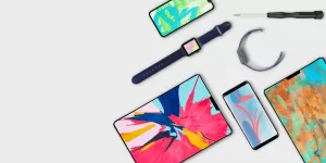 Images of iPhones and Samsung phones being repaired at Ballarat iPhones
